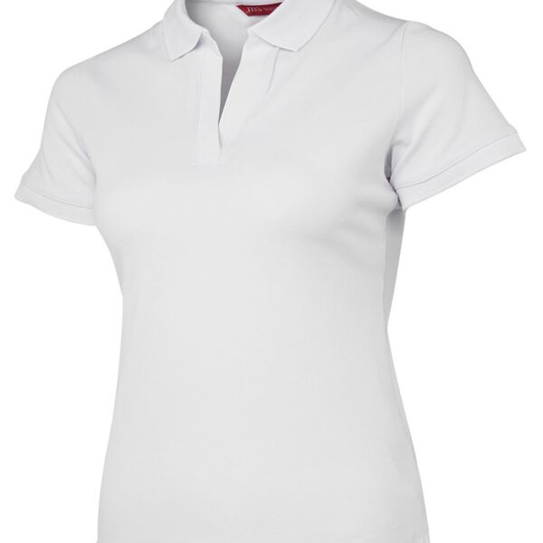 JB's Ladies Stretch Polo Black 8 Thumbnail