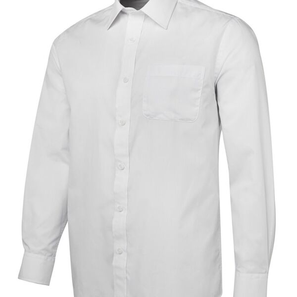 JB's Classic L/S Poplin Shirt Black S Thumbnail