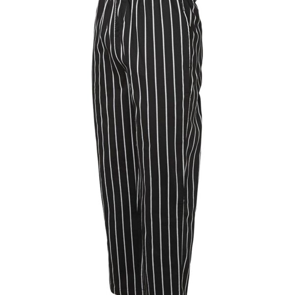 JB's Striped Chef's Pant Black/White 2XS Thumbnail