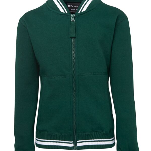 JB's Junior College Jacket Bottle/White 4 Thumbnail