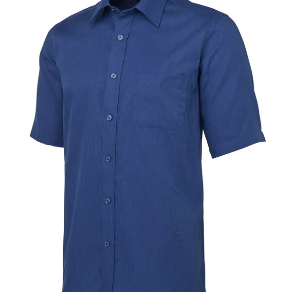 JB's Yarn Dyed Check S/S Shirt Charcoal S Thumbnail