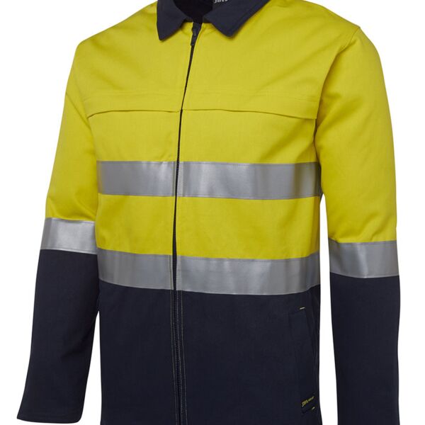 JB's HV (D+N) Cotton Jacket Orange/Navy S Thumbnail