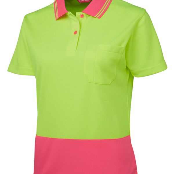 JB's LADIES HV S/S COMFORT POLO Thumbnail