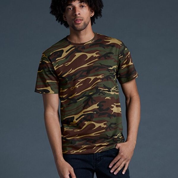 Midweight Adult Camouflage T-Shirt Thumbnail