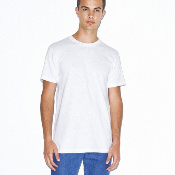 Unisex Organic Fine Jersey Short Sleeve T-Shirt Thumbnail