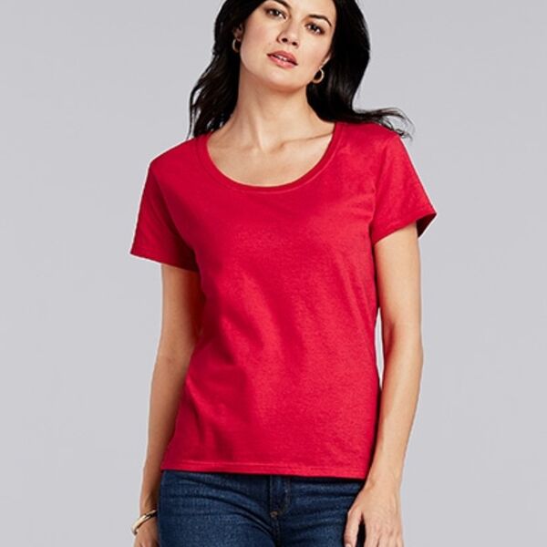 Gildan Ladies Deep Scoop T-Shirt Thumbnail