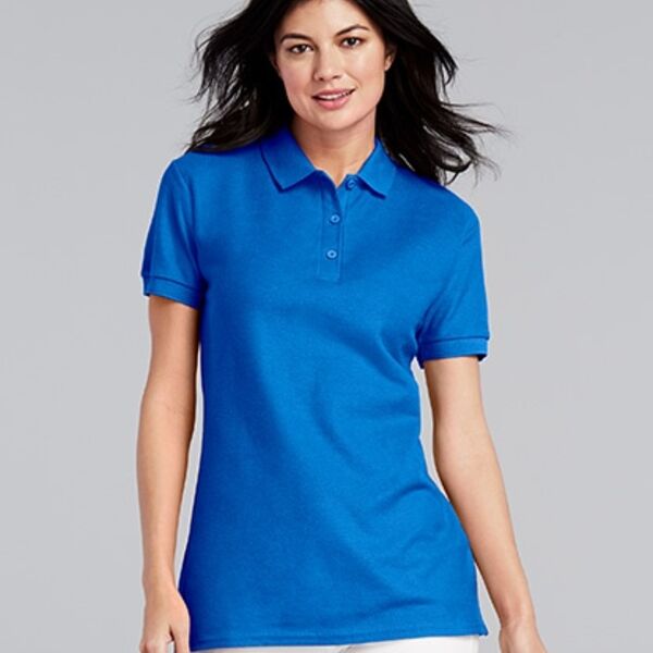 Gildan Premium Cotton  Ladies Double Pique Sport Shirt Thumbnail